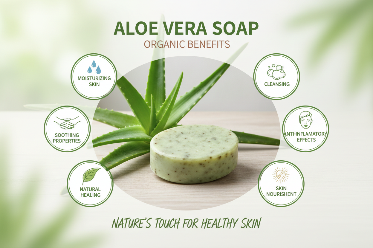 Benefit of Aloevera Soap