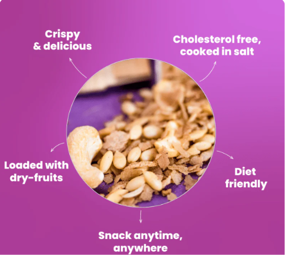 Nutty Mix-With Dry Fruits-500Gms