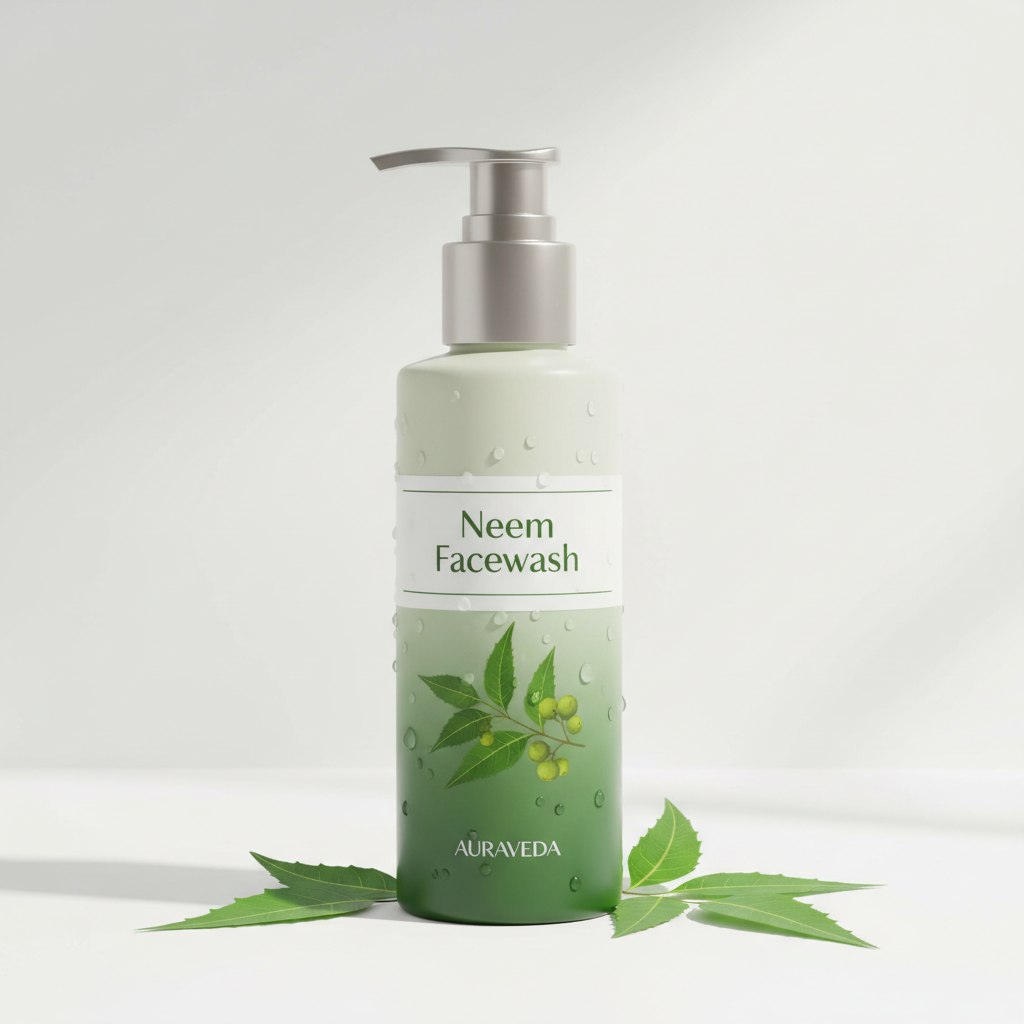 Neem Facewash Bottle