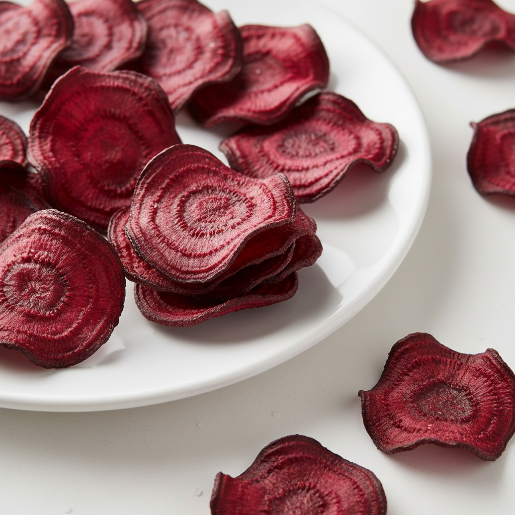 Vacuum Fried Beetroot Crisps-200Gms