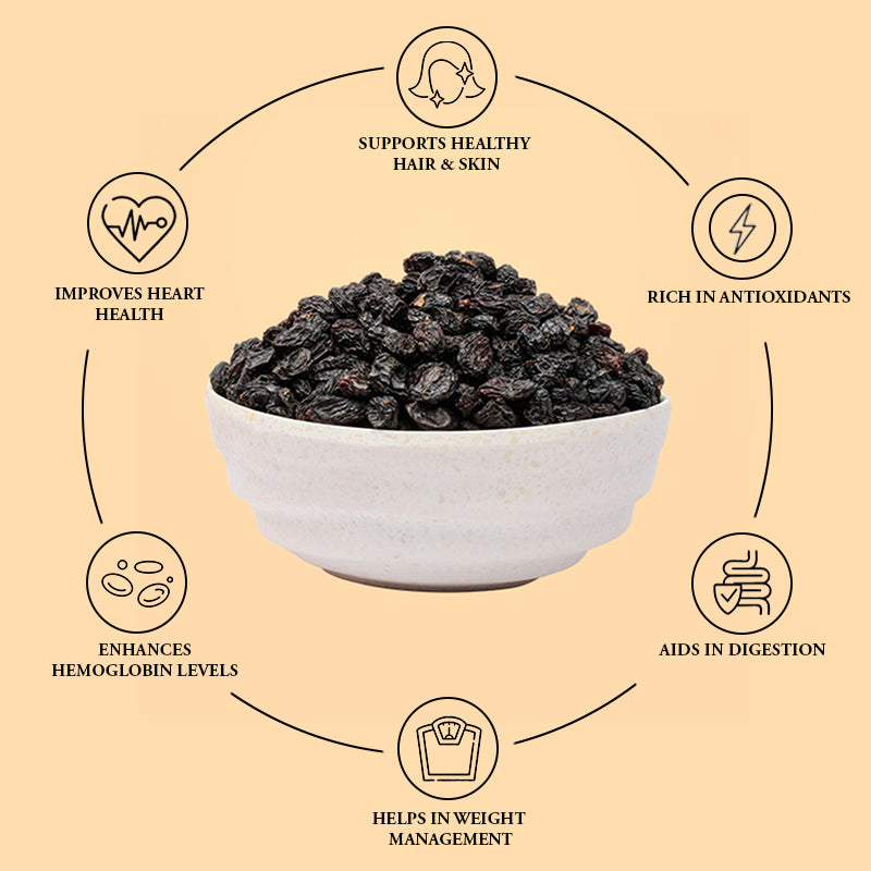 Premium Black Raisins-1kg
