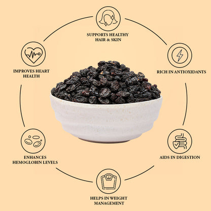 Premium Black Raisins-1kg