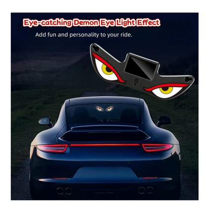 Fine Solar Devil Eye Car Window Light