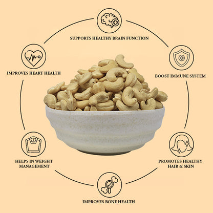 Premium Cashewnuts(Jumbo Sized)-500Gms