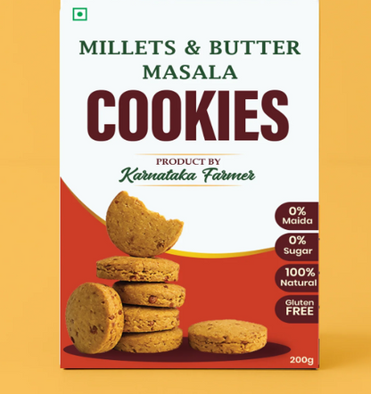 Millets Masala Cookies-200Gms