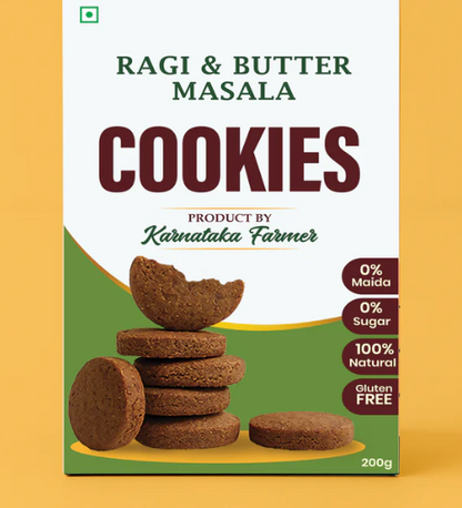 Ragi Masala Cookies-200Gms