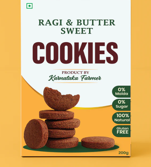 Ragi Sweet Cookies-200Gms