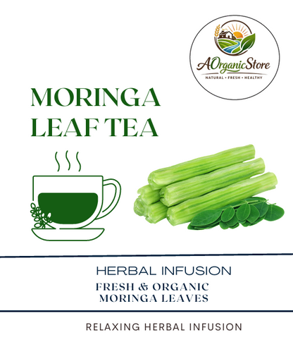 Moringa Leaf Tea-20 Cotton Tea Bags