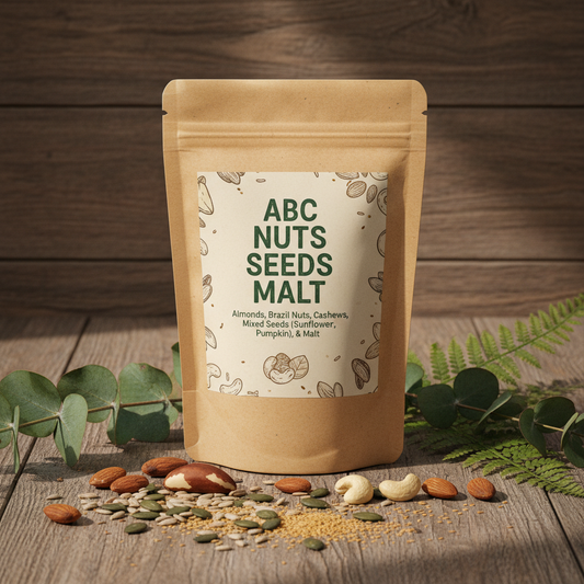 ABC Nuts Seeds Malt Organic-500Gms