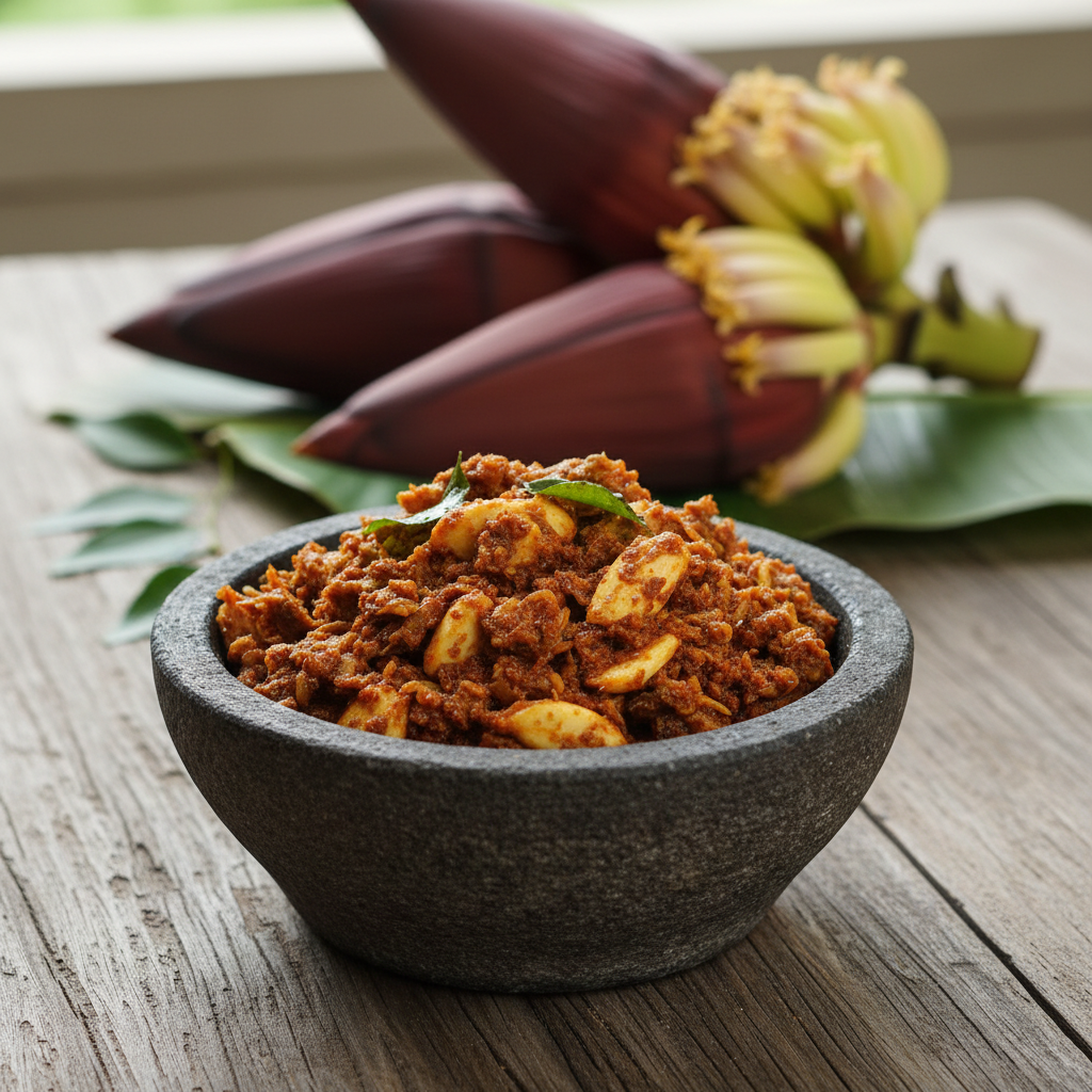 Banana Flower Chutney