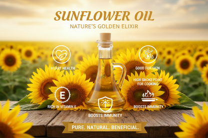 Wood Pressed Sunflower Oil-1Ltr