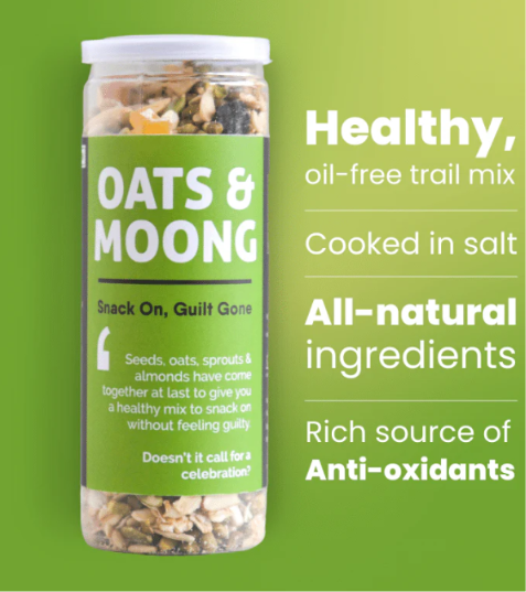 Oats & Moong Mix-500Gms