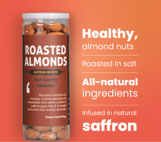 Roasted Almonds-Classic Salted-500Gms