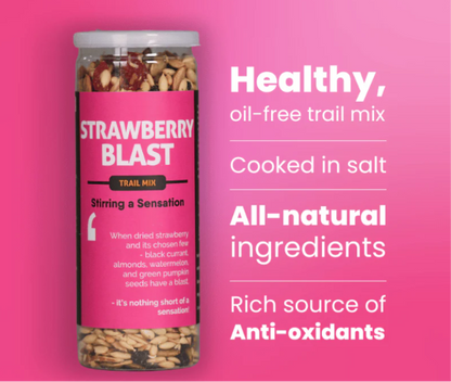 Strawberry Blast Trail Mix-500Gms