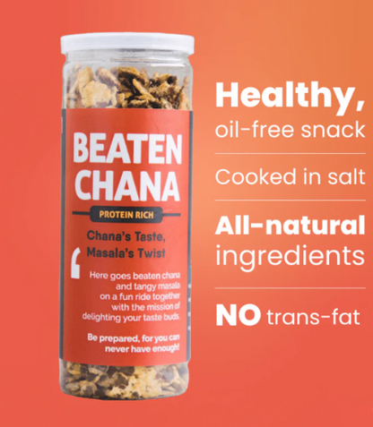 Beaten Chana-Protein Rich-500Gms