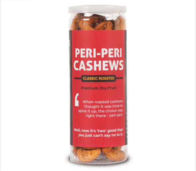 Peri Peri Roasted Cashews-500Gms