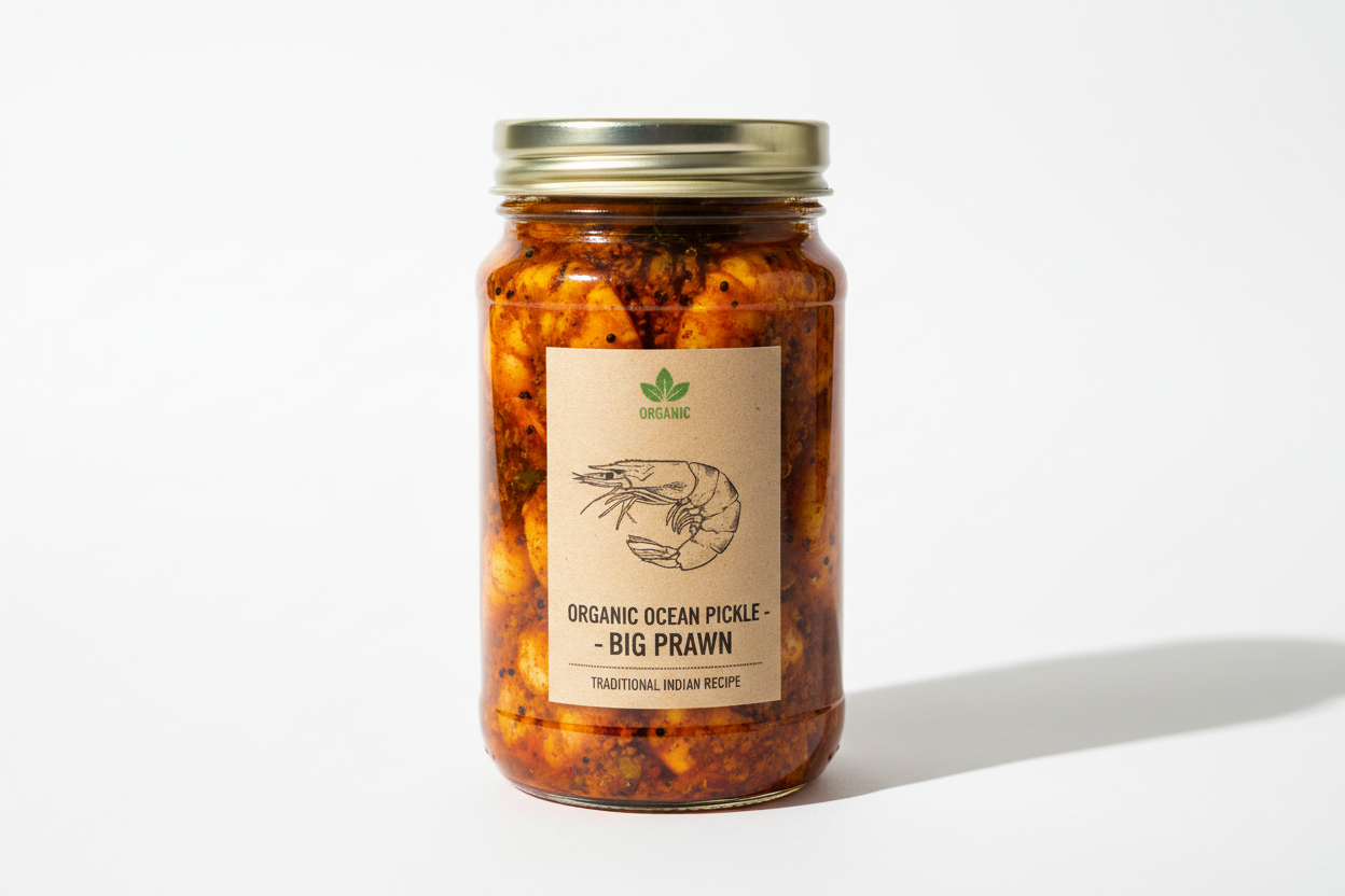 Big Prawn Pickle packed