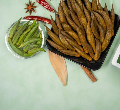 Vacuum Fried Bhindi Crisps-200Gms