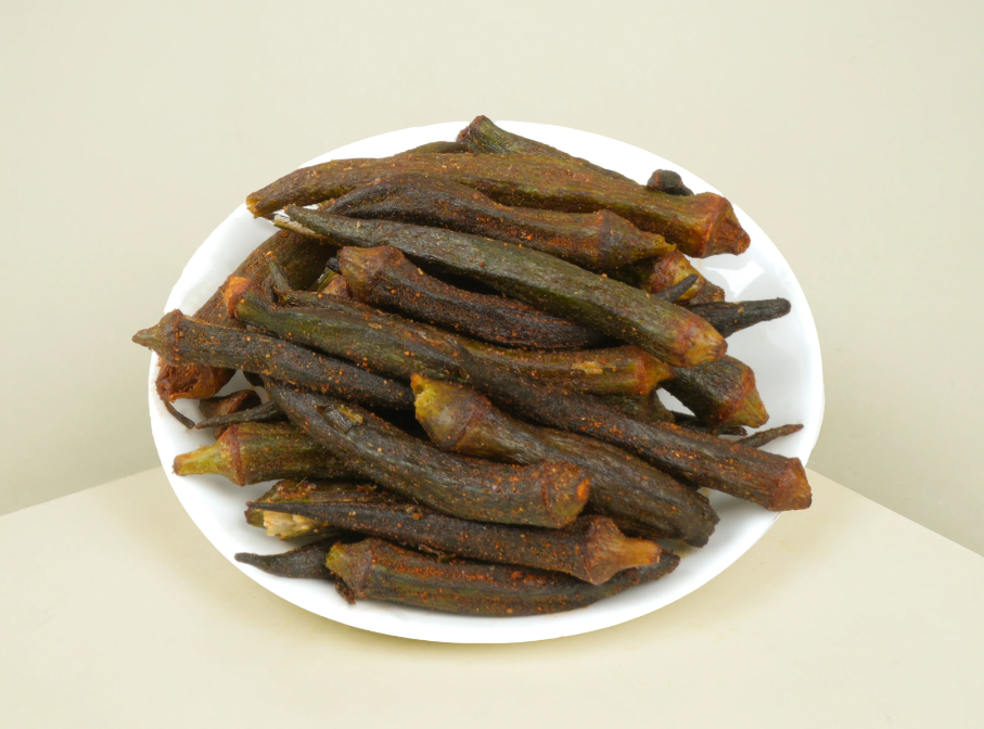 Vacuum Fried Bhindi Crisps-200Gms