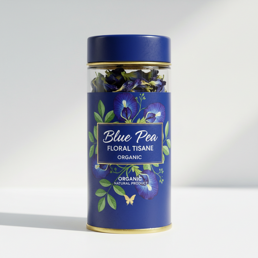 Blue Pea Floral Tisane Tea-20 Cotton Tea Bags