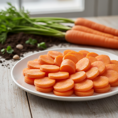 Carrot Crisps (Vacuum Fried)-500Gms