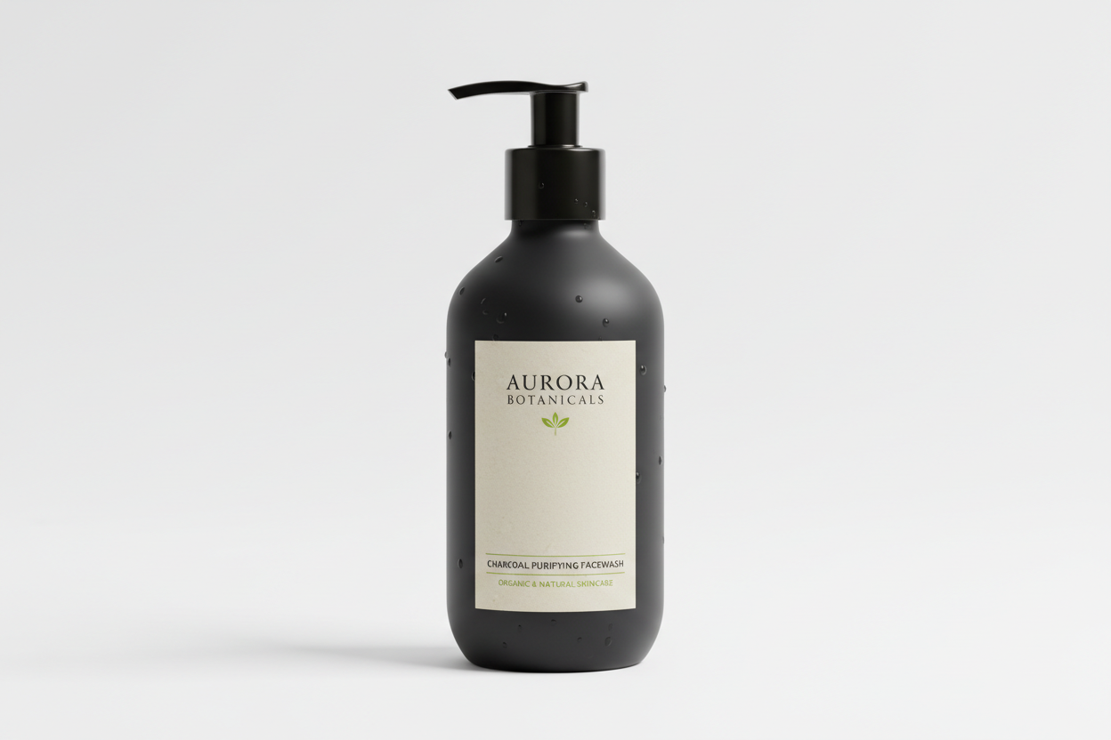 Charcoal Facewash bottle