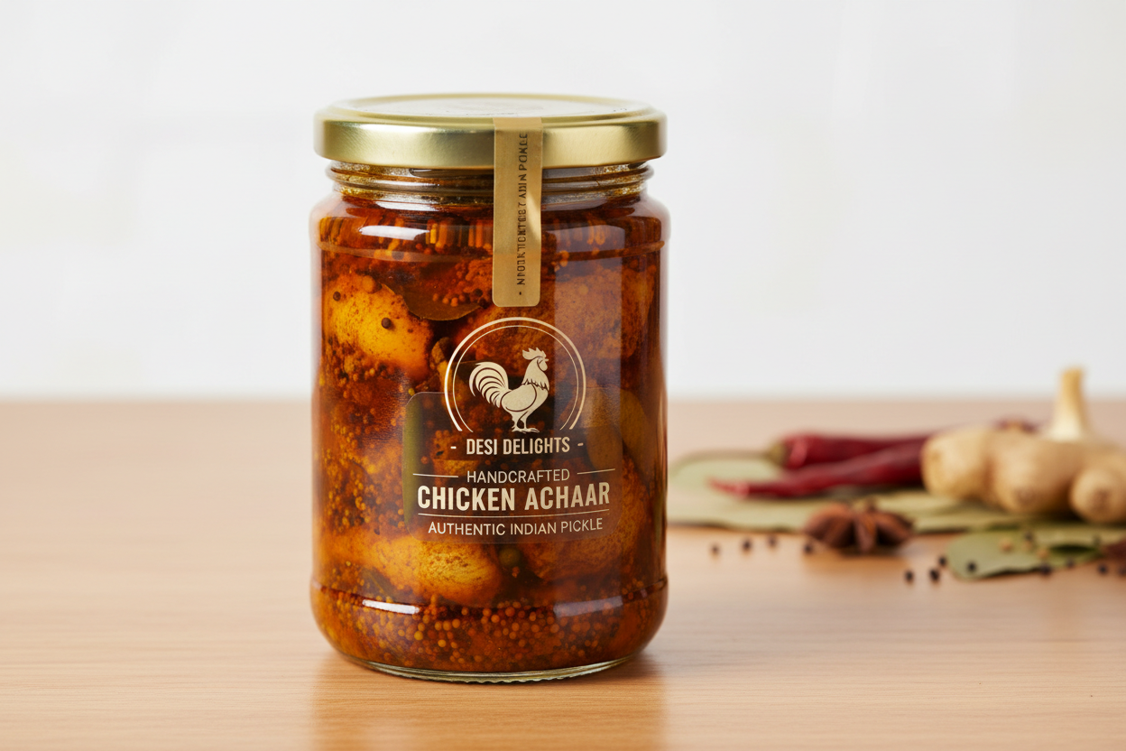 Chicken Pickle packed