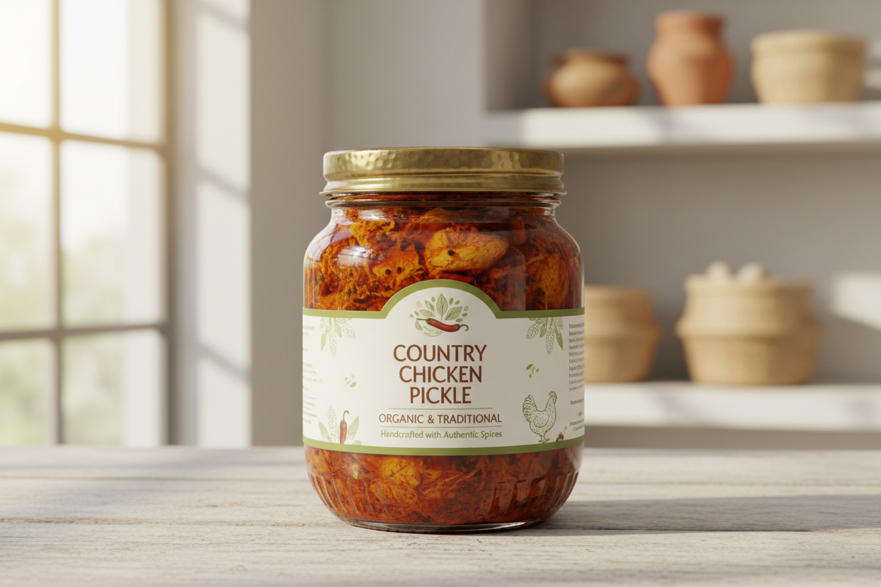 Country Chicken Pickle packed