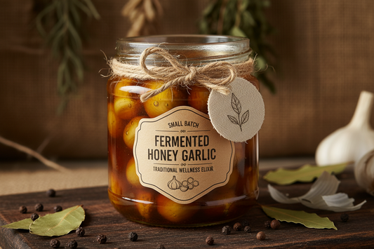 Fermented Honey Garlic-1Ltr