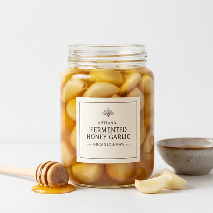 Fermented Honey Garlic-1Ltr