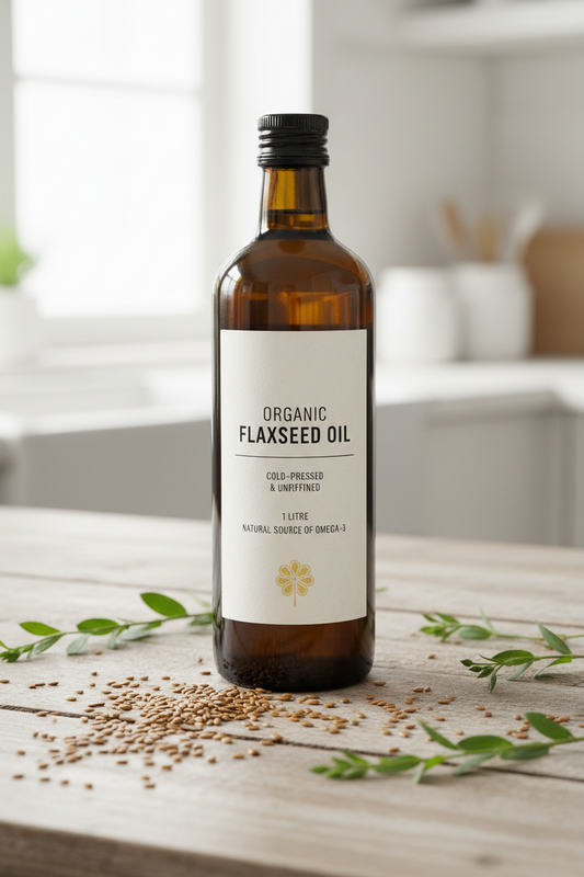 Wood Pressed Flexseed Oil-3Ltr