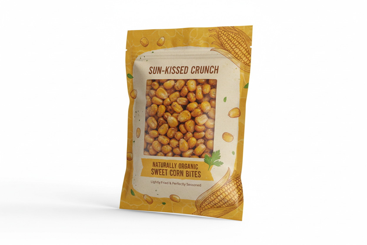 Vacuum Fried Sweet Corn-200Gms