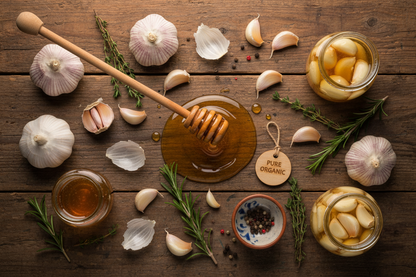 Fermented Honey Garlic-1Ltr