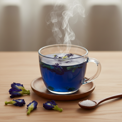 Blue Pea Floral Tisane Tea-20 Cotton Tea Bags