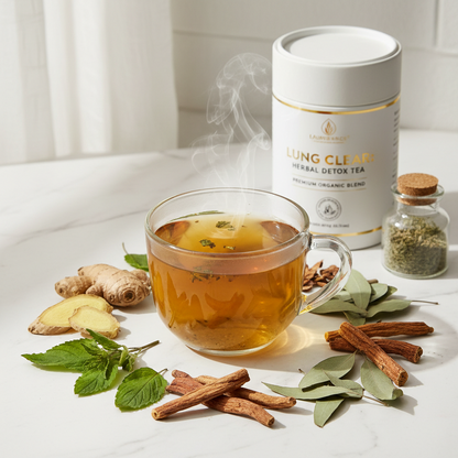 Lung Cleansing Tea-20 Cotton Tea Bags