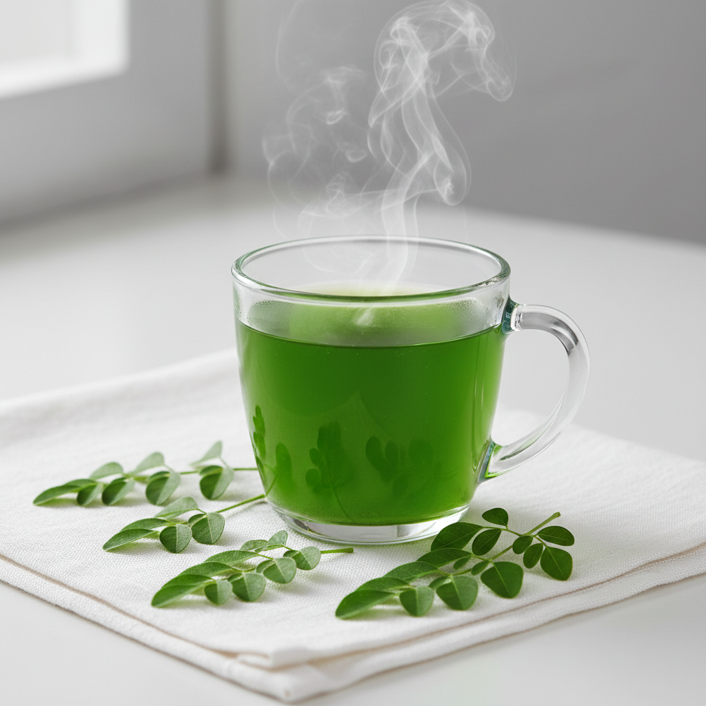Moringa Green Tea-20 Cotton Tea Bags