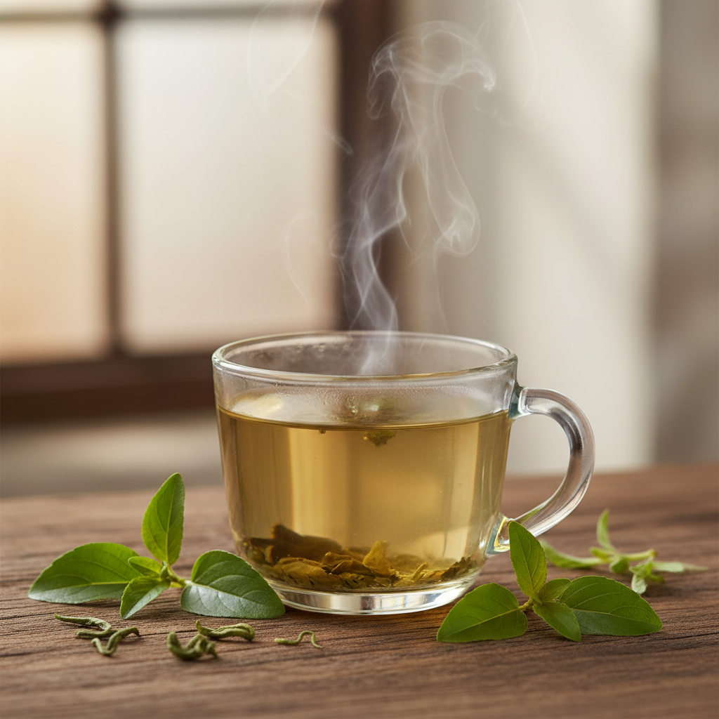 Tulsi Green Tea-20 Cotton Tea Bags
