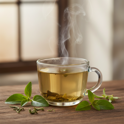 Tulsi Green Tea-20 Cotton Tea Bags