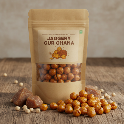 Jaggery (Gur) Chana-200Gms