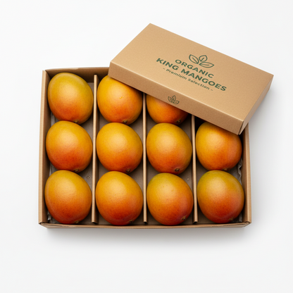 Alphonso Organic Mangoes-12Pcs