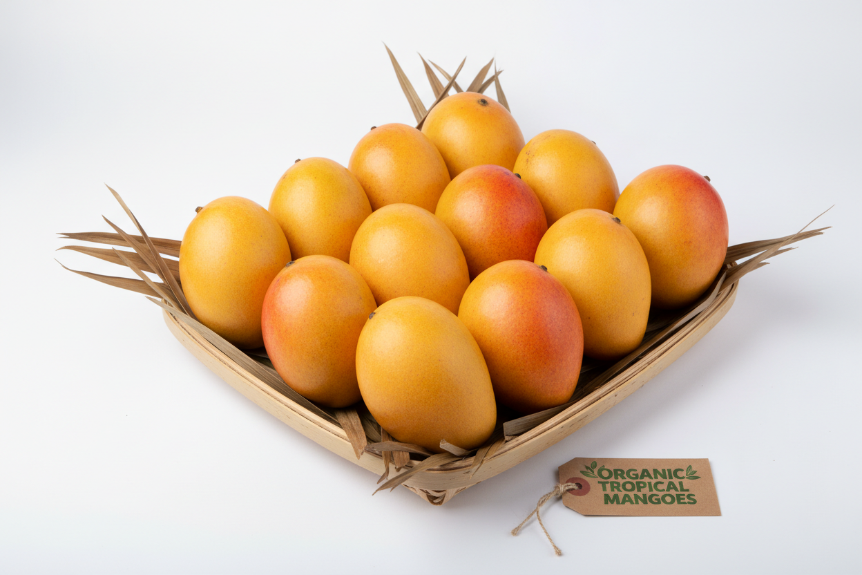 Alphonso Organic Mangoes-12Pcs