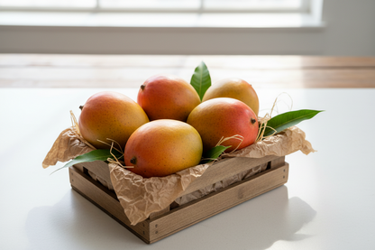 Premium King Size Organic Mangoes-6Pcs