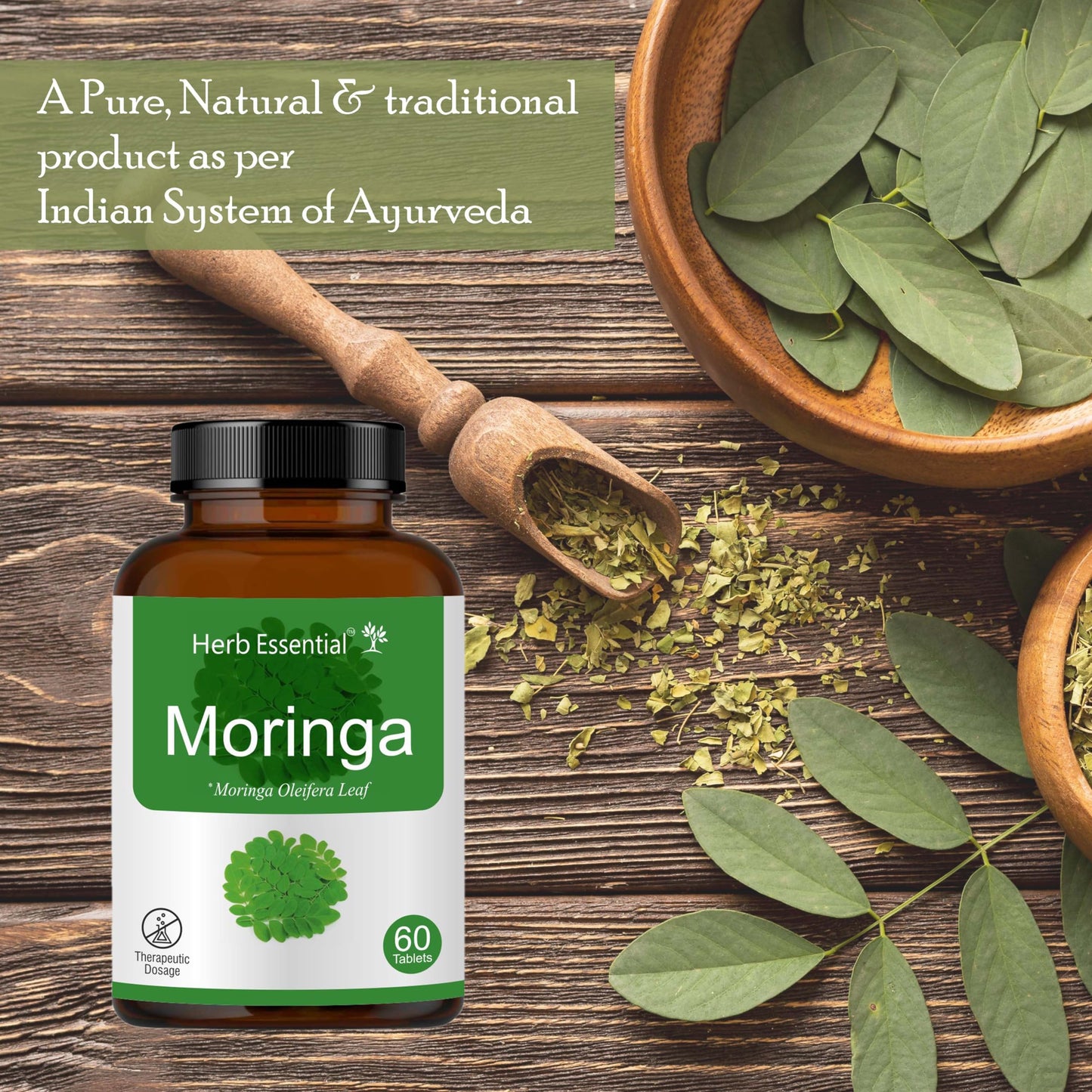 Moringa Leaf Tablet Bottle-100Tablets