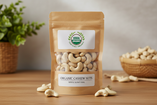 Organic Cashewnut packed