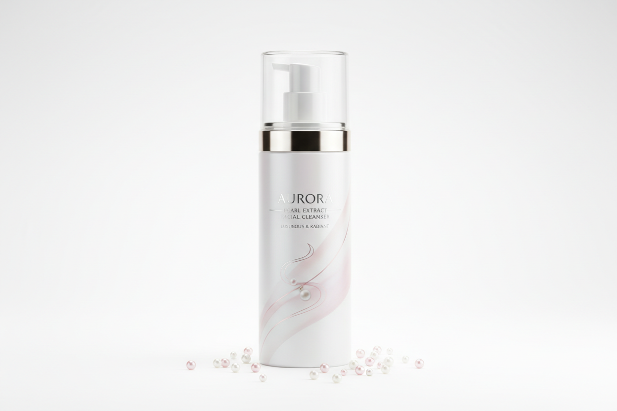 Pearls Facewash Bottle