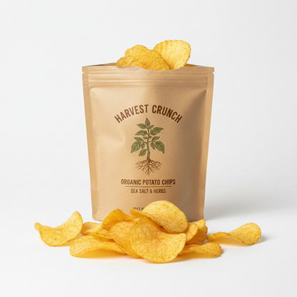 Plan Potato Slices (Vacuum Fried)-500Gms