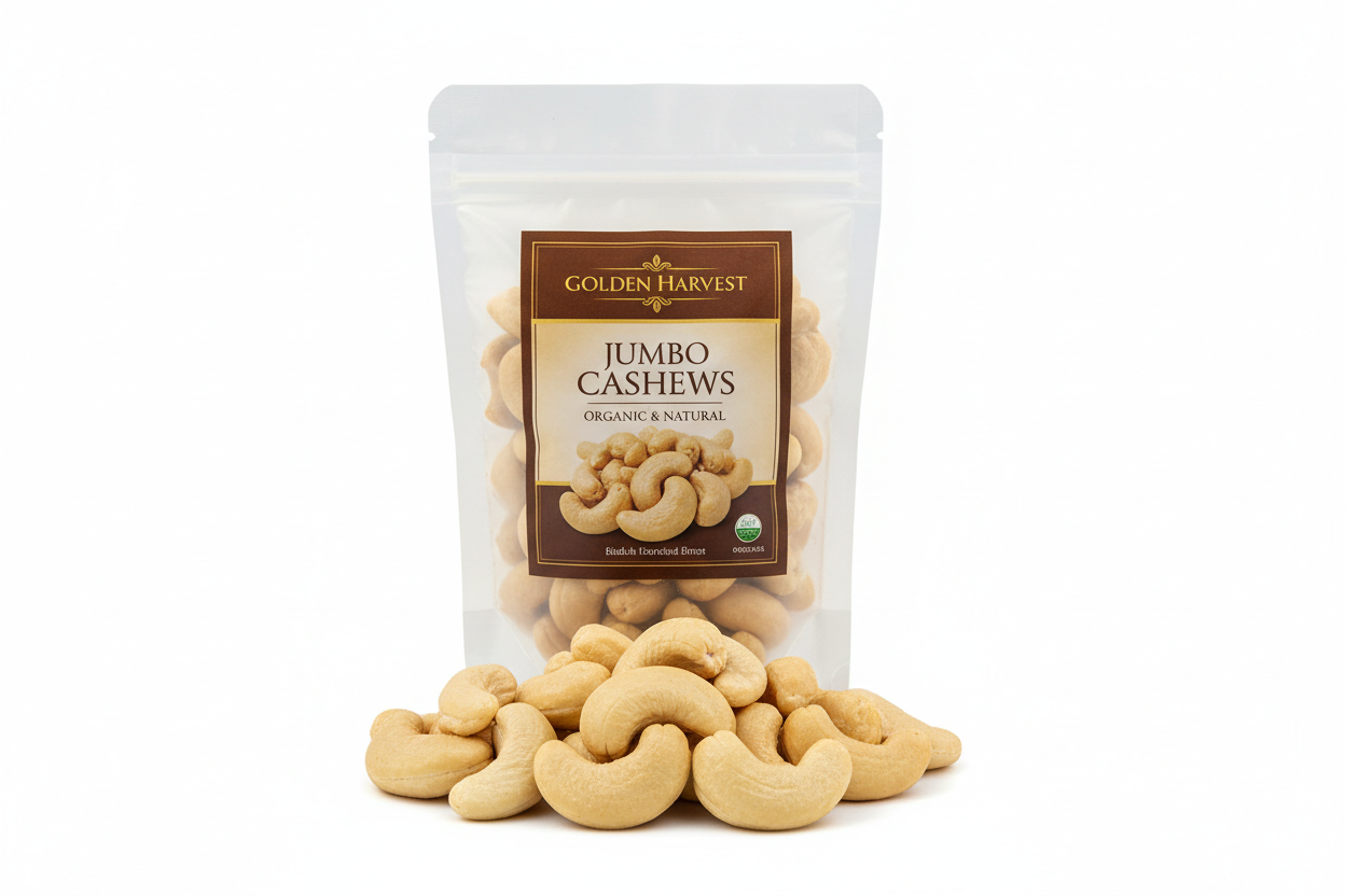 Premium Cashewnuts(Jumbo Sized)-500Gms