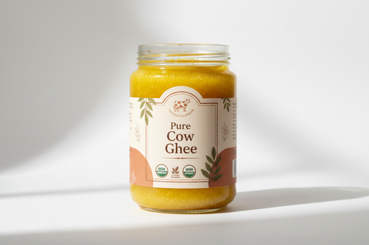 Pure Cow Ghee packed