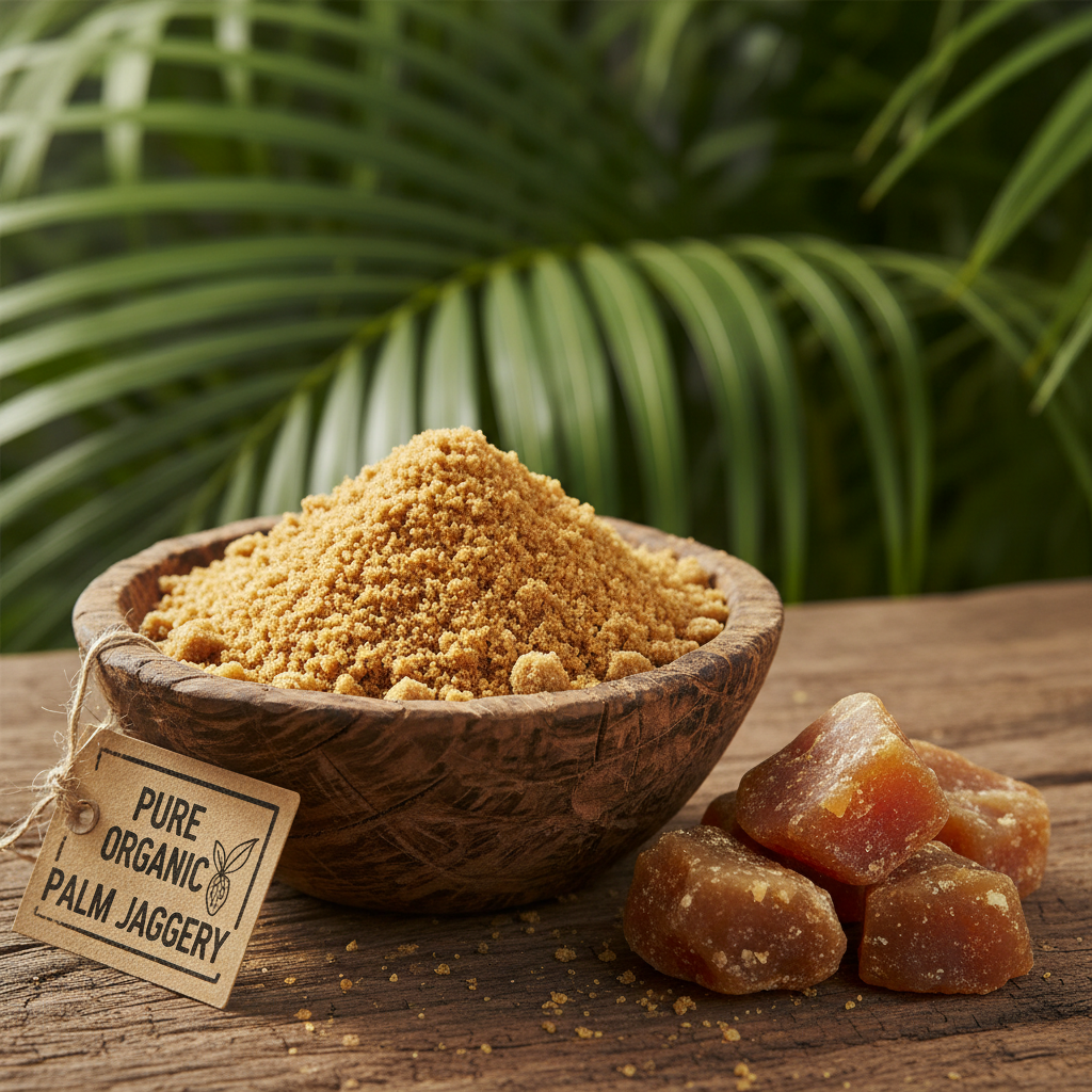 Pure Palm Jaggery Powder-500Gms