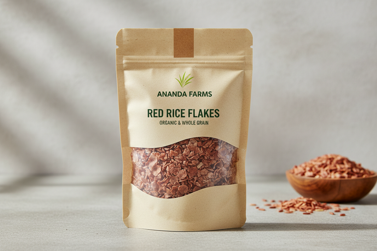 RED RICE FLAKES PACKED